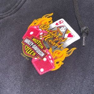 Harley-Davidson Black Jacket with Colorful Graphic